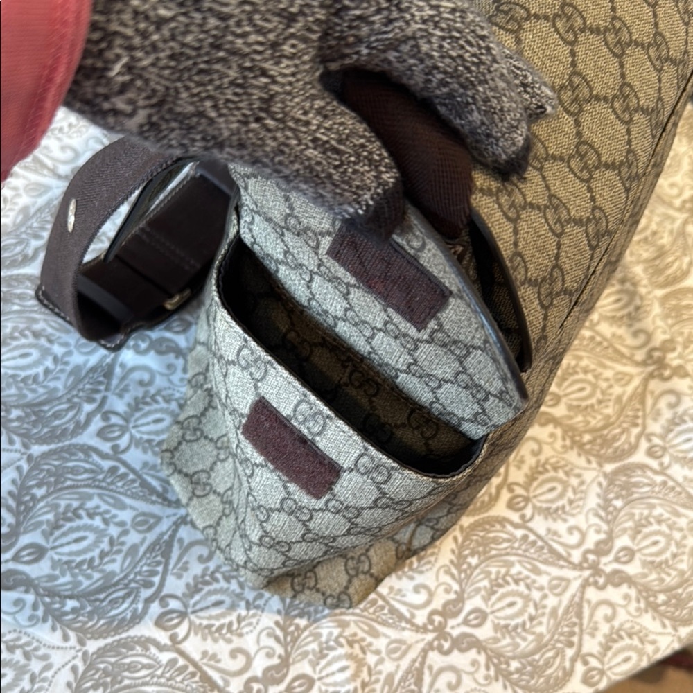 Gucci Supreme Canvas Diaper Bag - Picture 10 of 15